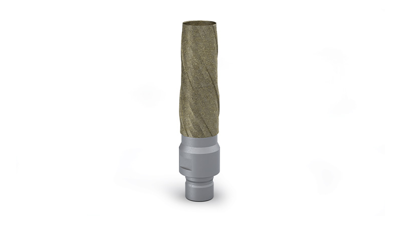 Conical finishing tool